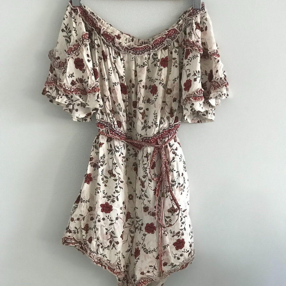 Off the Shoulder Romper